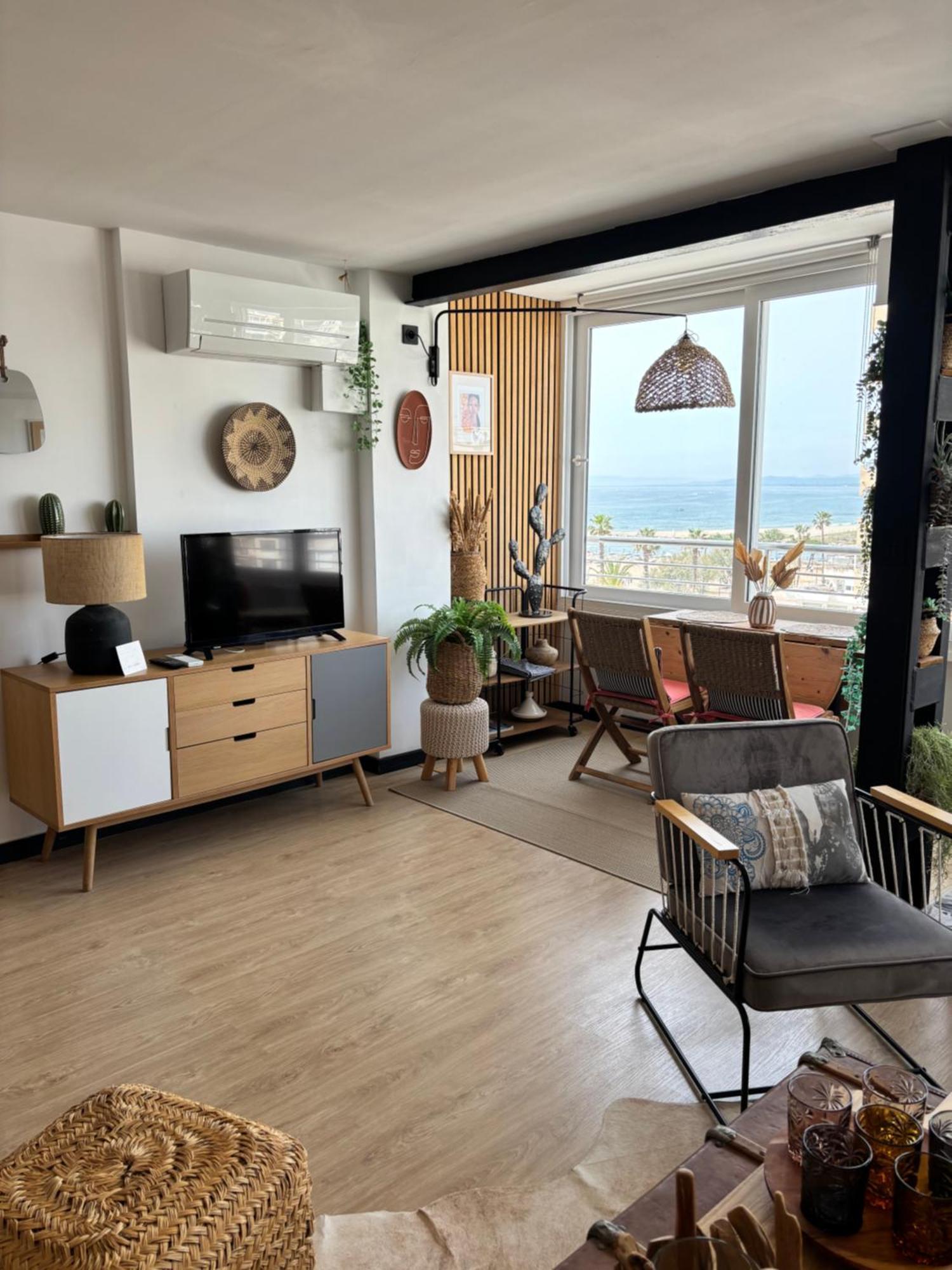 L'Appart-Rosas Boheme Chic, Au Bord De La Mer Exterior photo